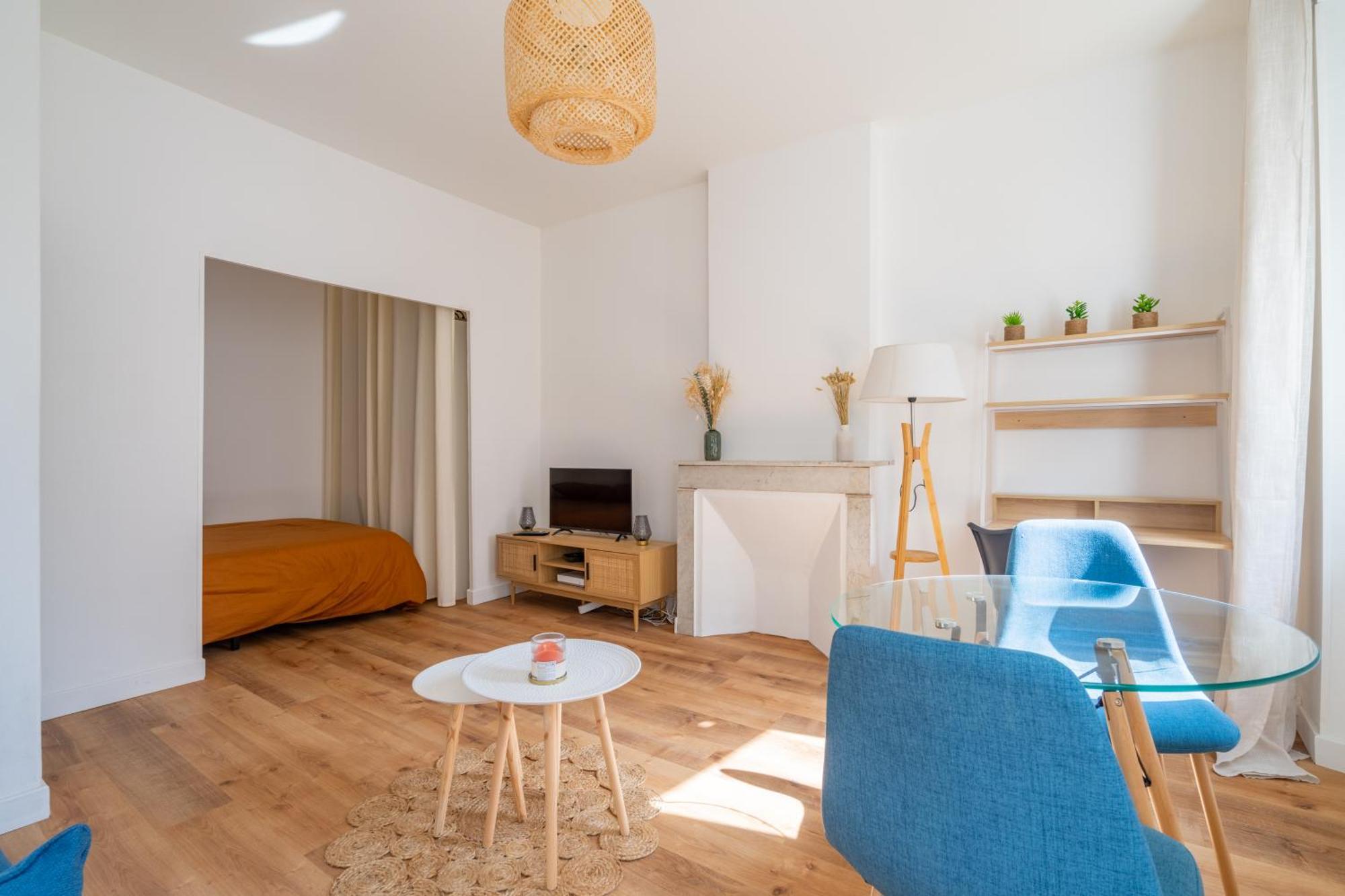 T1 Cocooning Proche Metro Baille Apartment